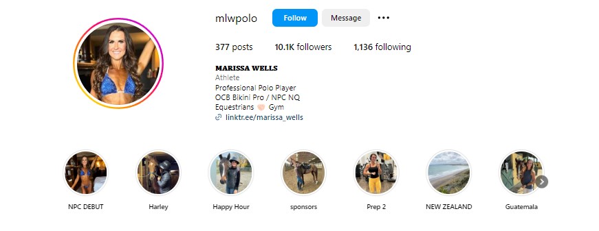 bodybuilding micro-influencer on Instagram
