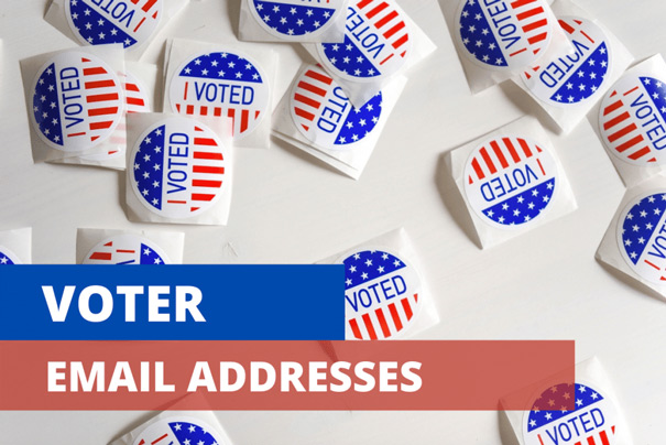 Buy email addresses of your future voters. Targeted liberal democrats email lists or conservative republicans email lists.