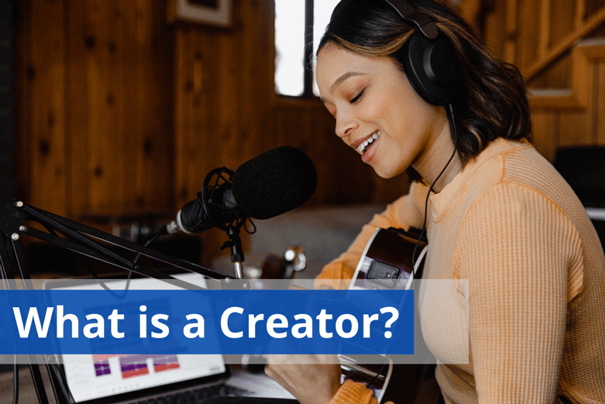 A creator is a person that produces and monetizes their content through the direct support of his/her audience.