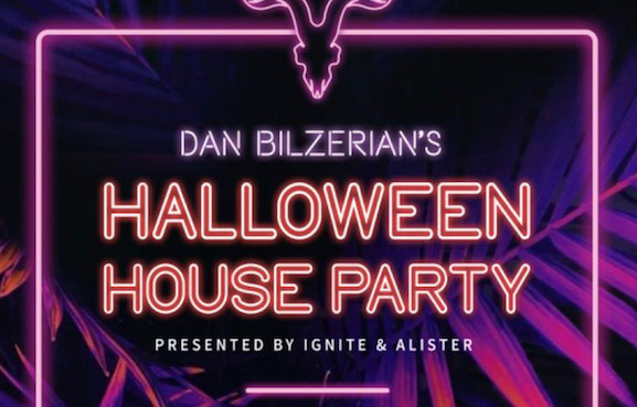 Dan Bilzerian halloween house party invite