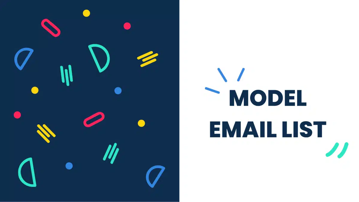 Model Email List | Model Email Database [2023]