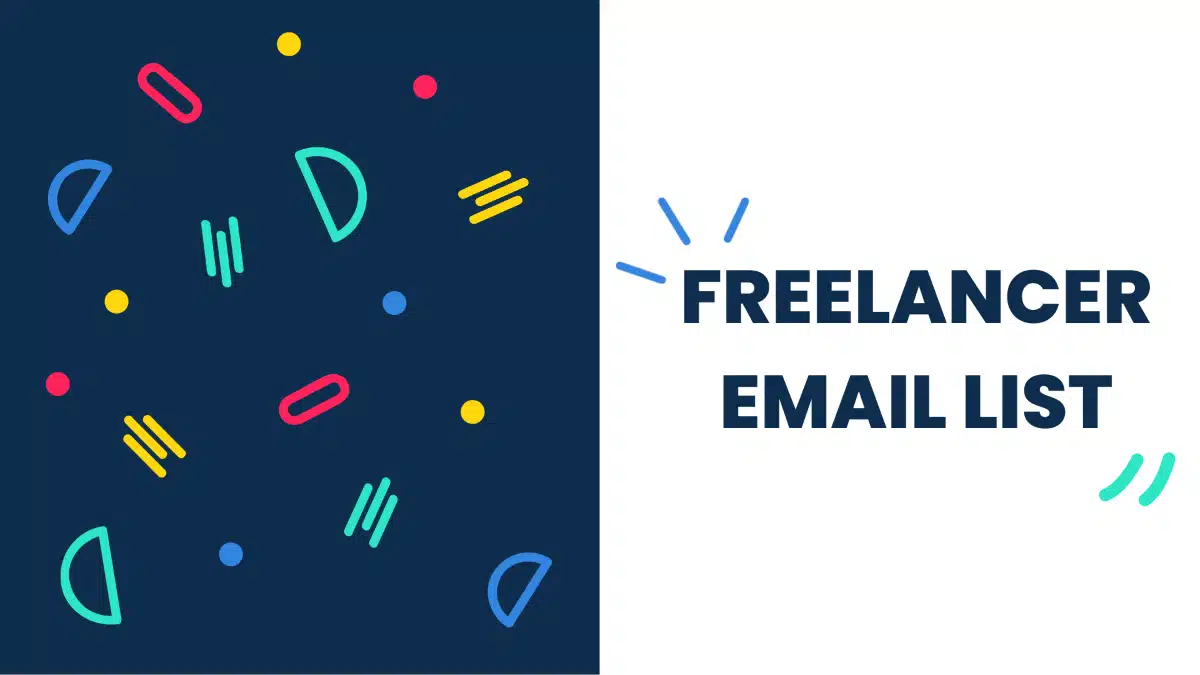 Freelancer Email List | Freelancer Email Database [2023]
