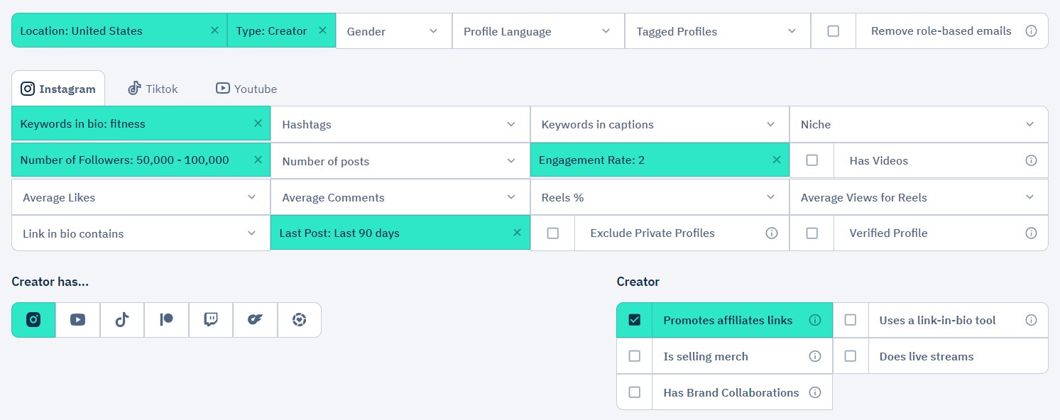 find and connect with influencers using influencers.club