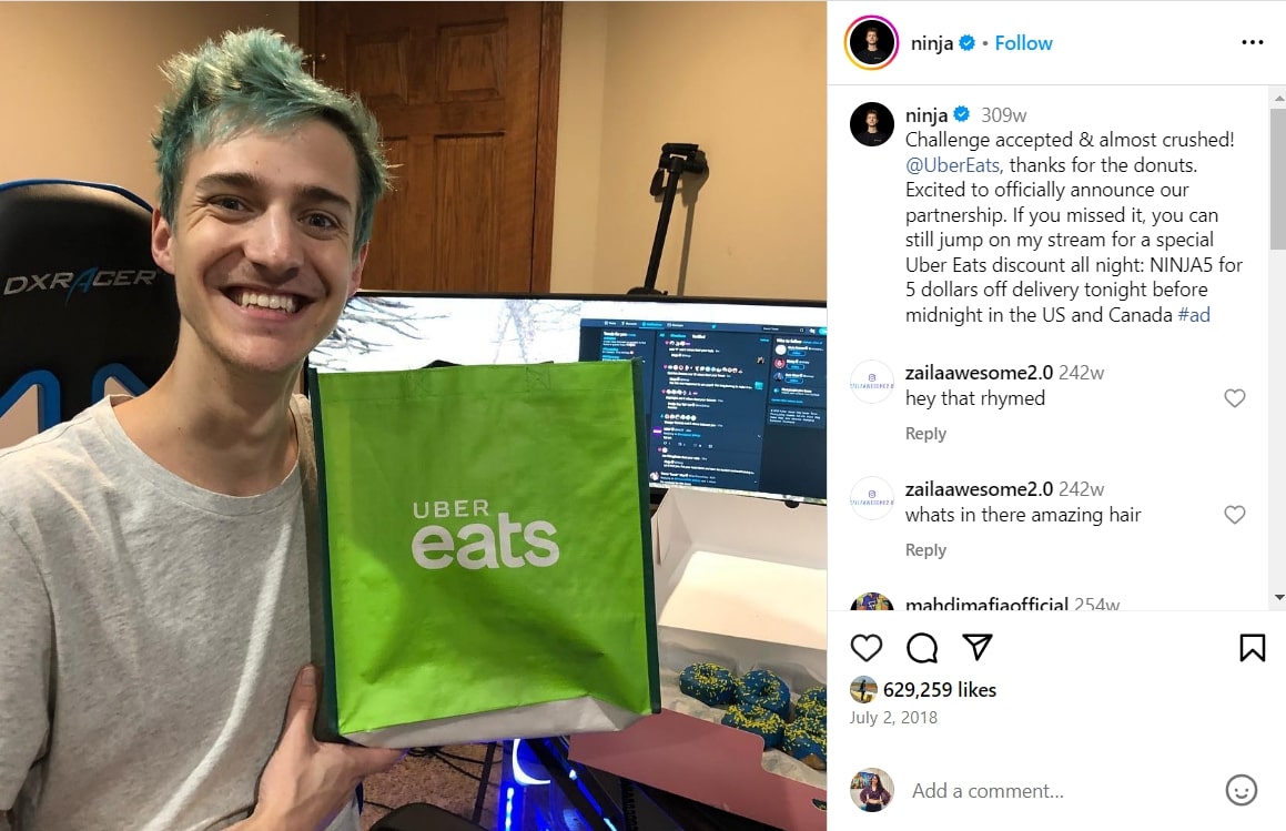 real example of twitch influencer marketing campaign